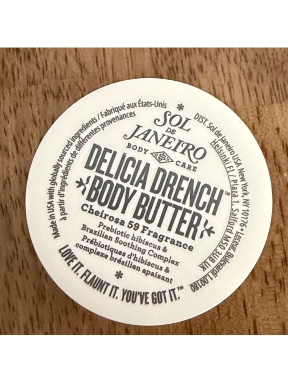 Sol de Janeiro 59 Delicia Drench Body Butter Large Size 150 ml